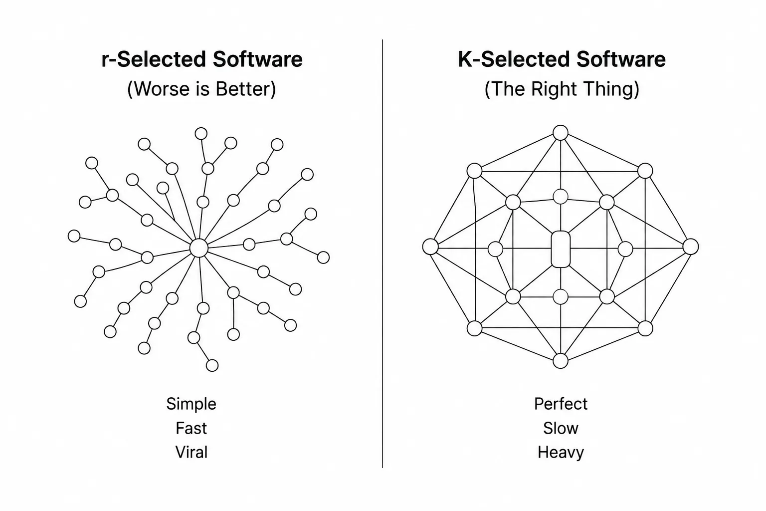 r/K Selection in Software